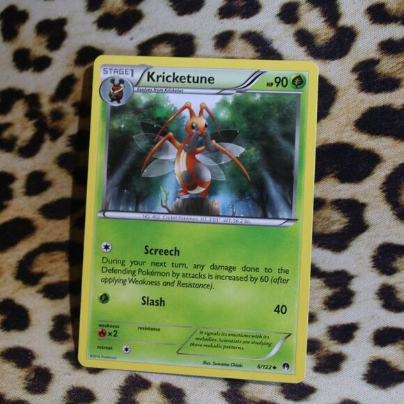 Kricketune 6/122 Pokemon Card - Picture 1 of 1